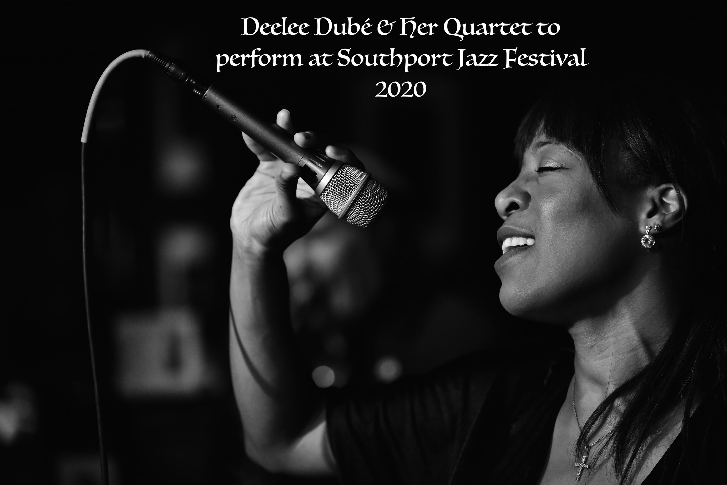 Deelee Dubé &amp; Her Quartet to perform at Southport Jazz Festival 2020