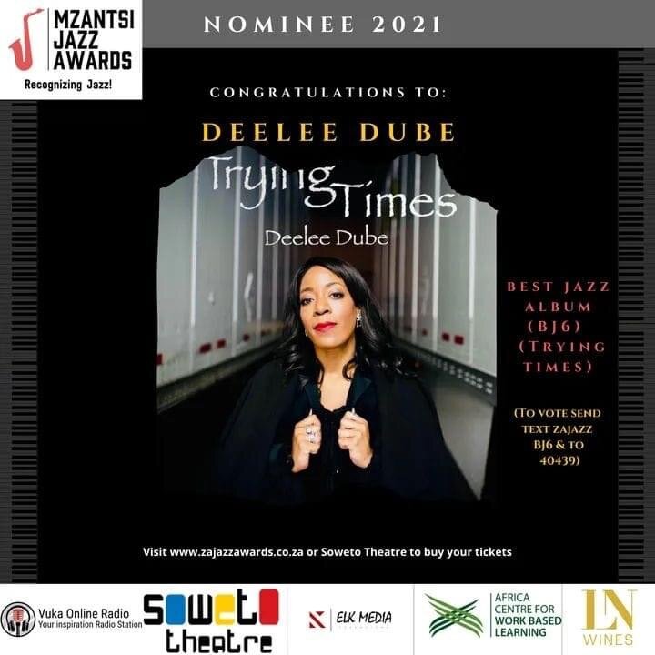 MJA 2021 - Best Jazz Album Deelee Dube.JPG