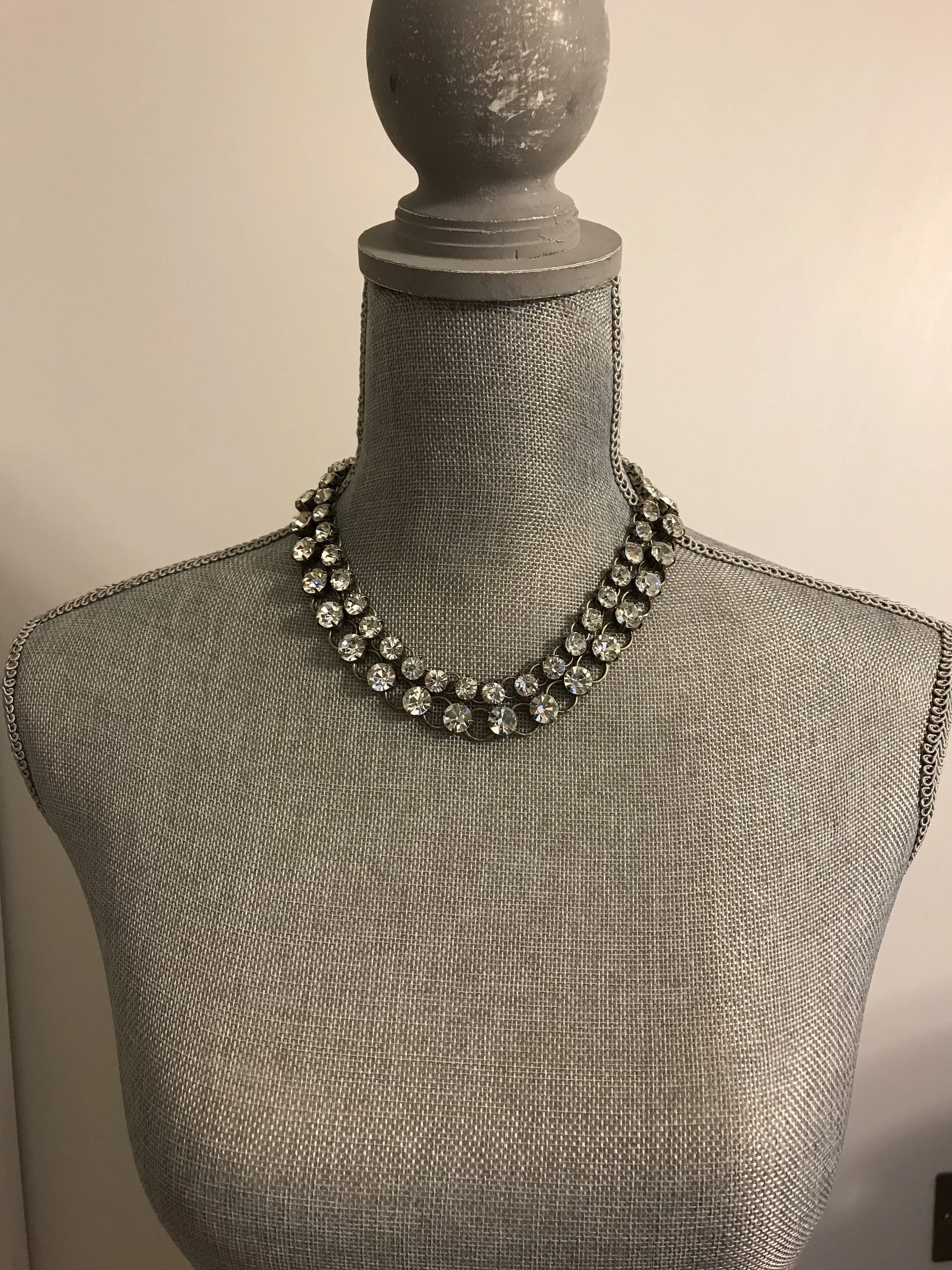 Fabulous bling necklace- small (shown with large)