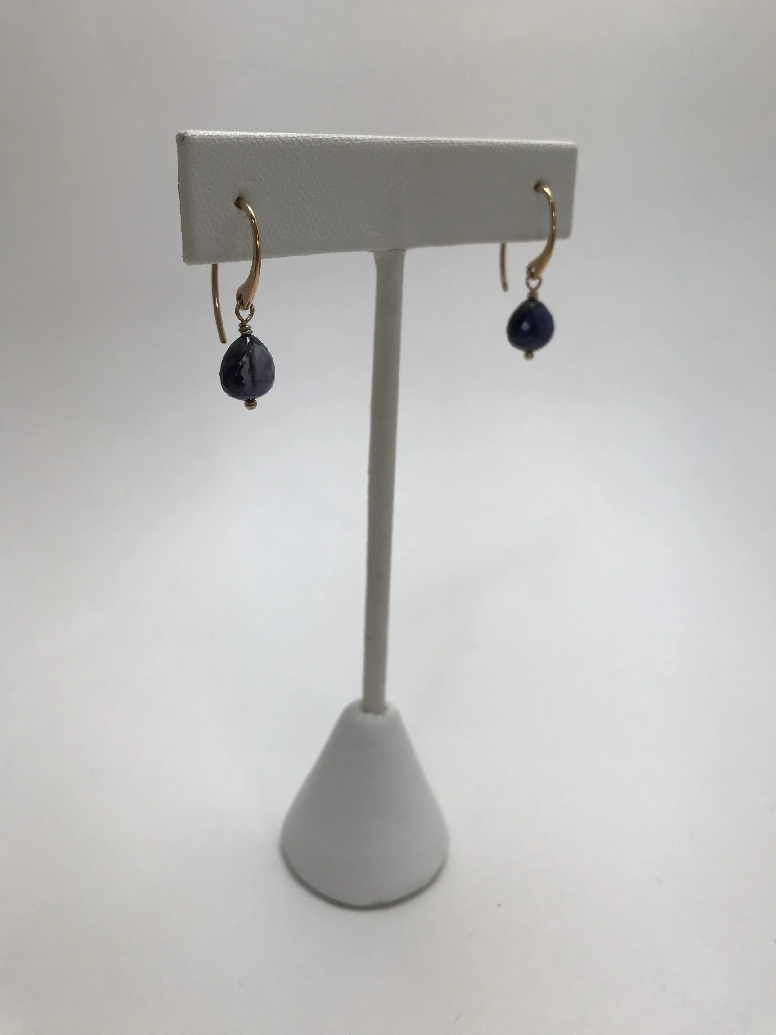 Sapphire earrings