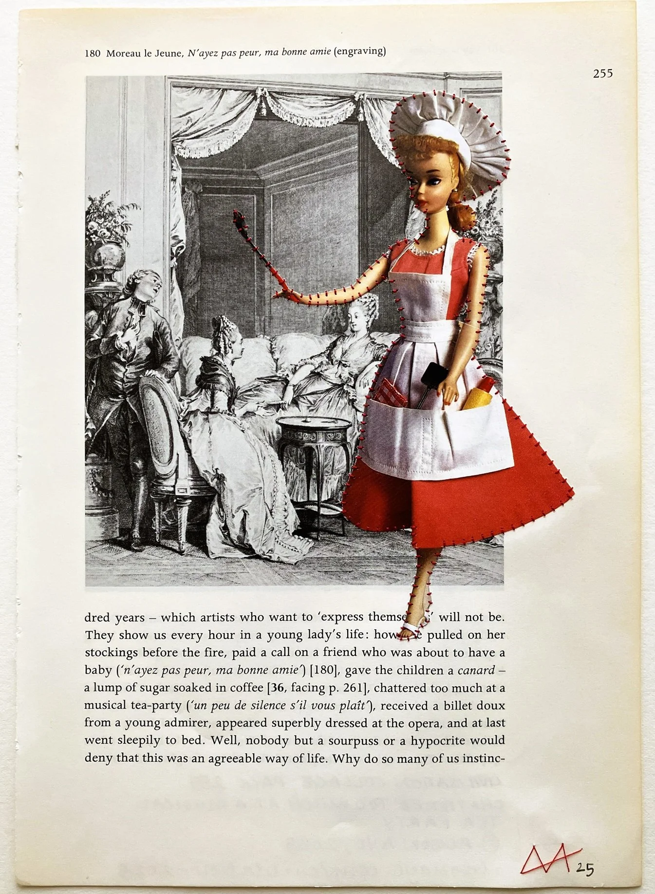 Civilisation Collage, Page 255: chattered too much at a musical tea party