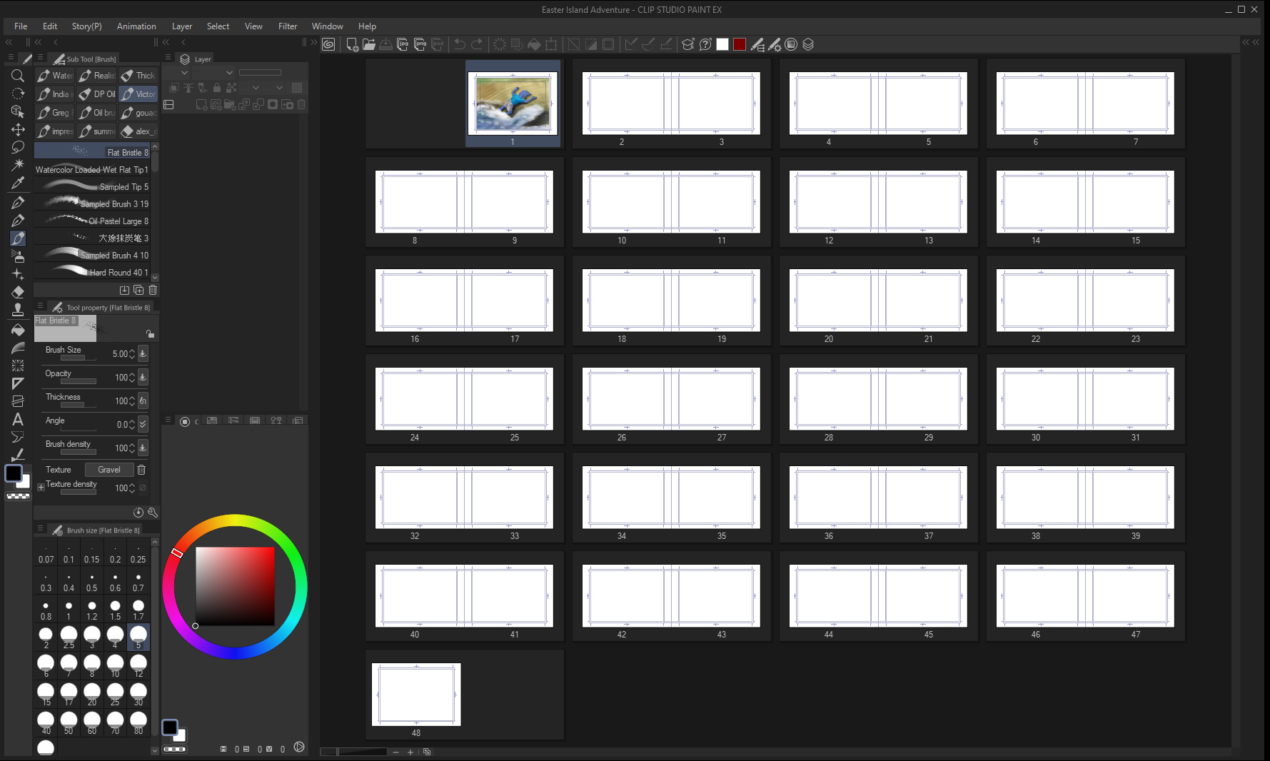 Laying Out A Picture Book In Clip Studio Paint EX — Blog — Doukat