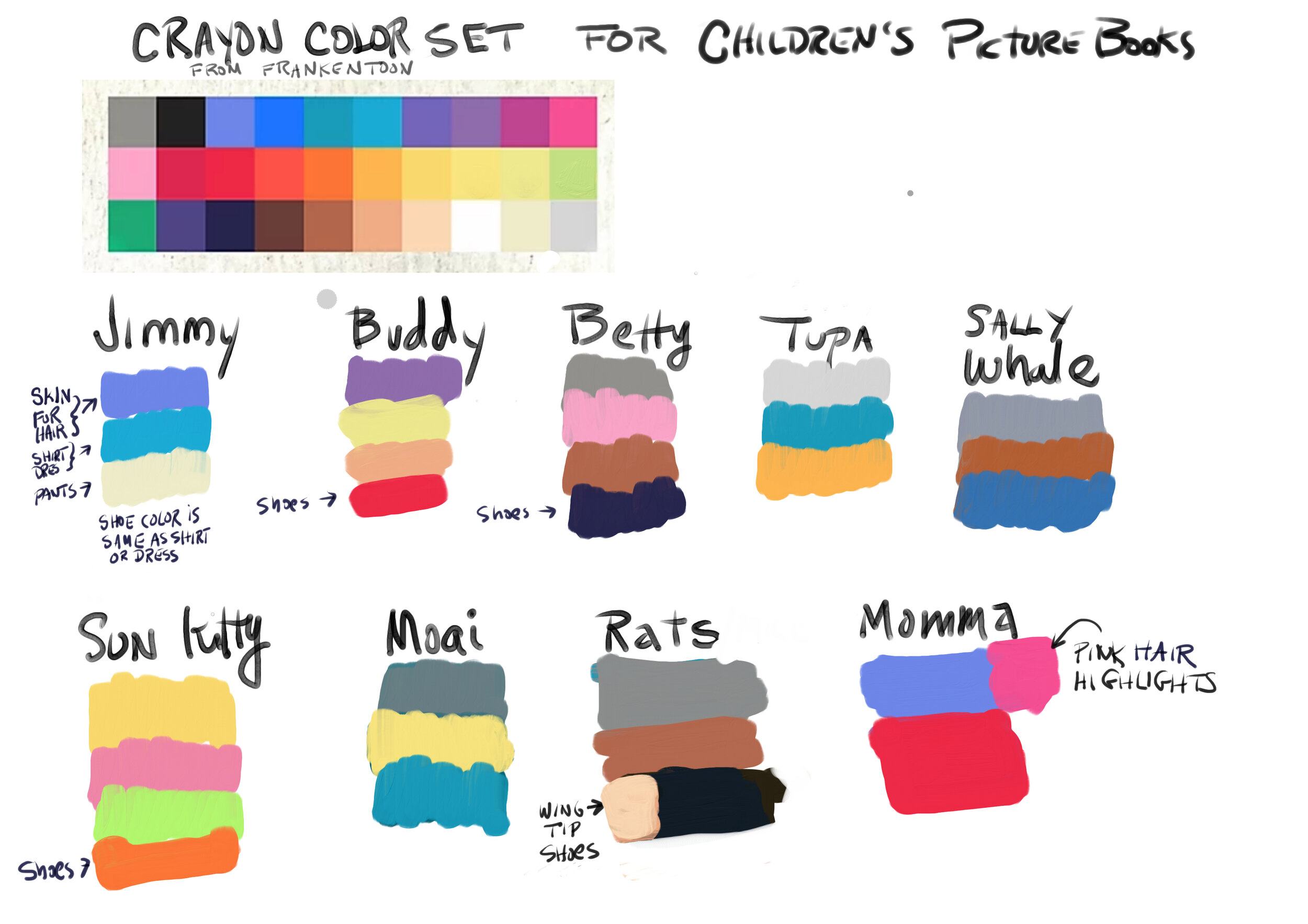 Creating A Color Scheme for My Children's Picture Book — Blog — Doukat