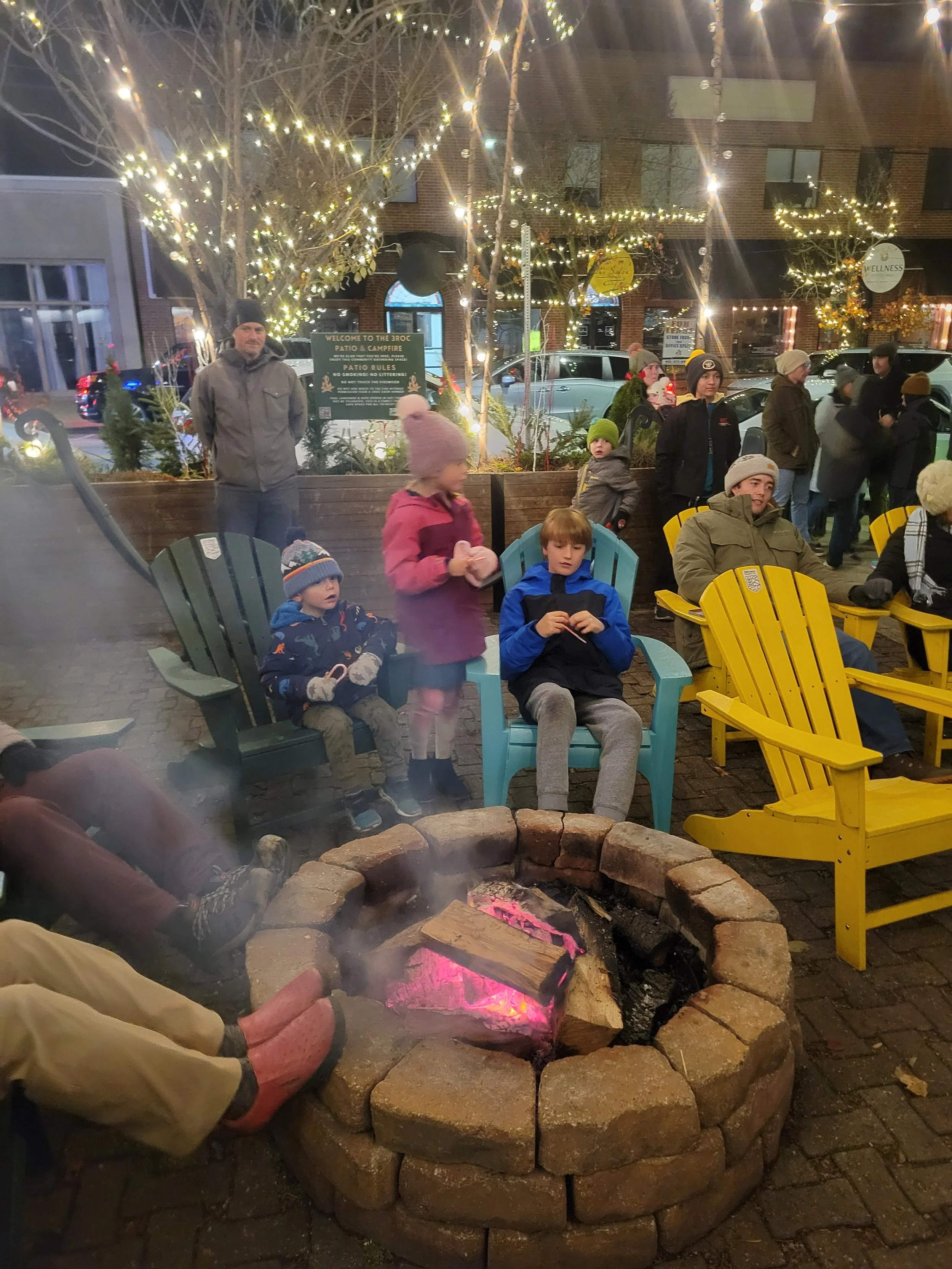 Regent Square Light Up Night