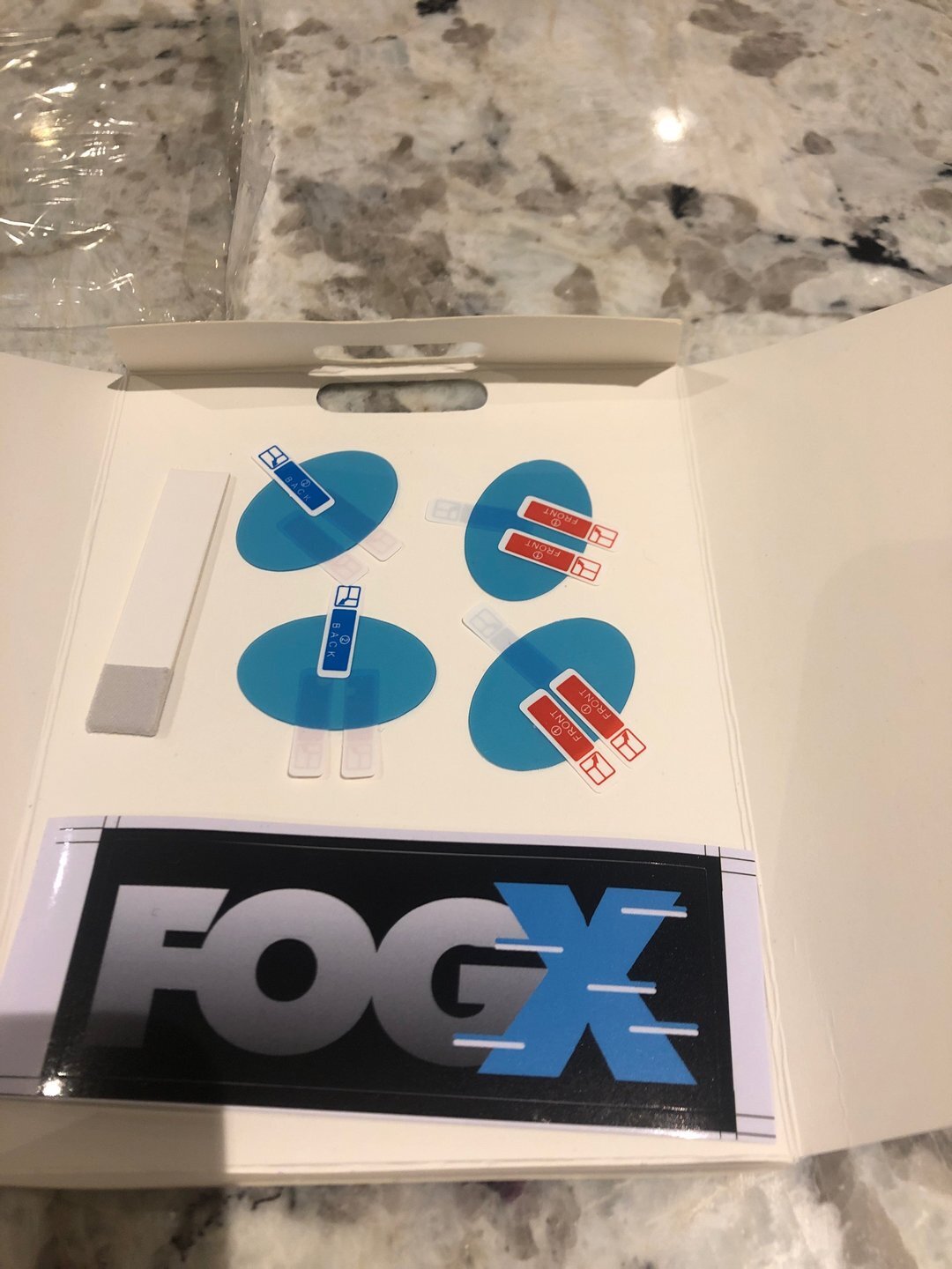 FOG-X package contents