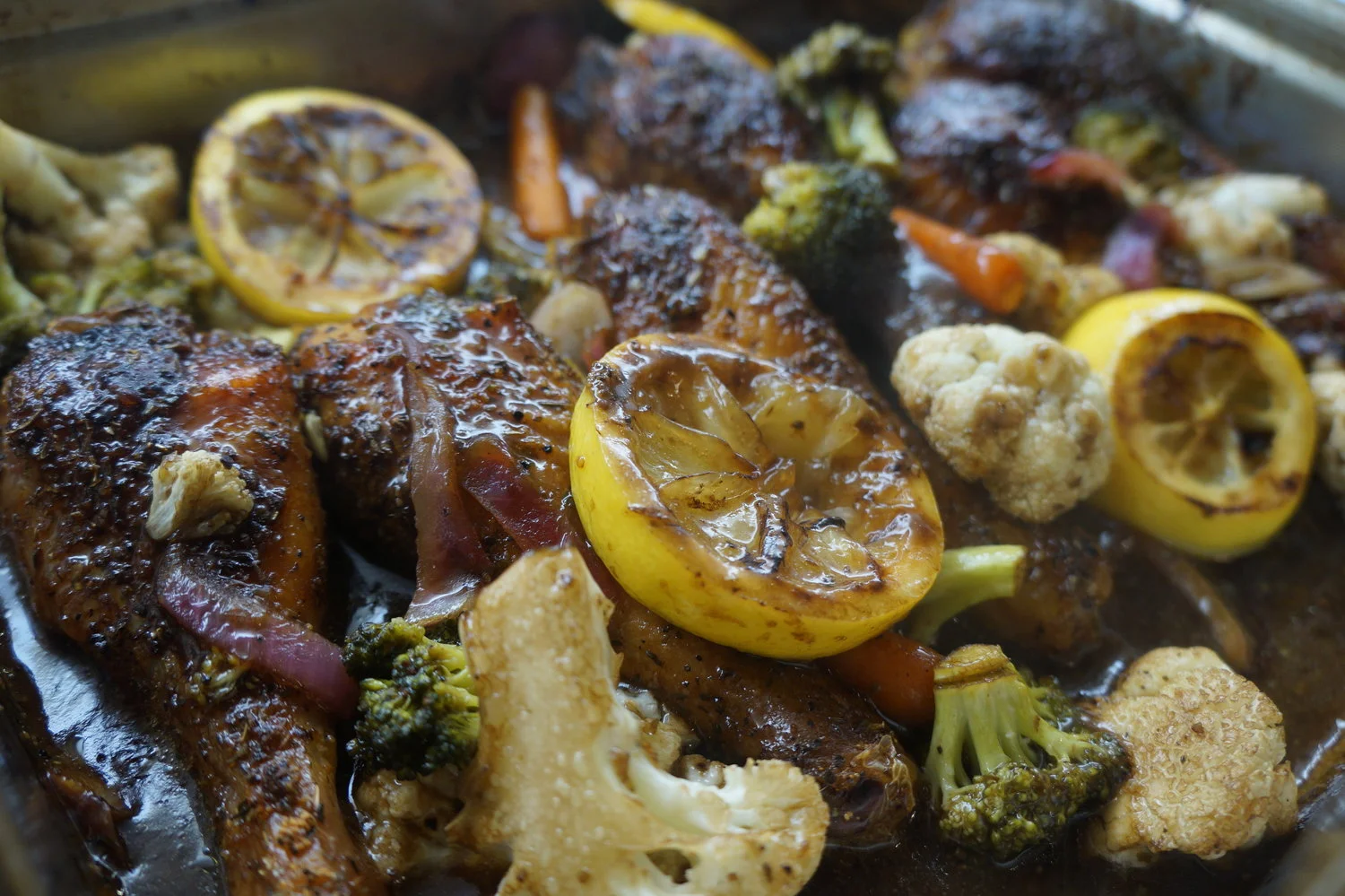 Andrea Fenise In Search of Our Gardens Blog Memphis Wellness Blogger and Memphis Food BLogger shares a balsamic vinegarette chicken recipe