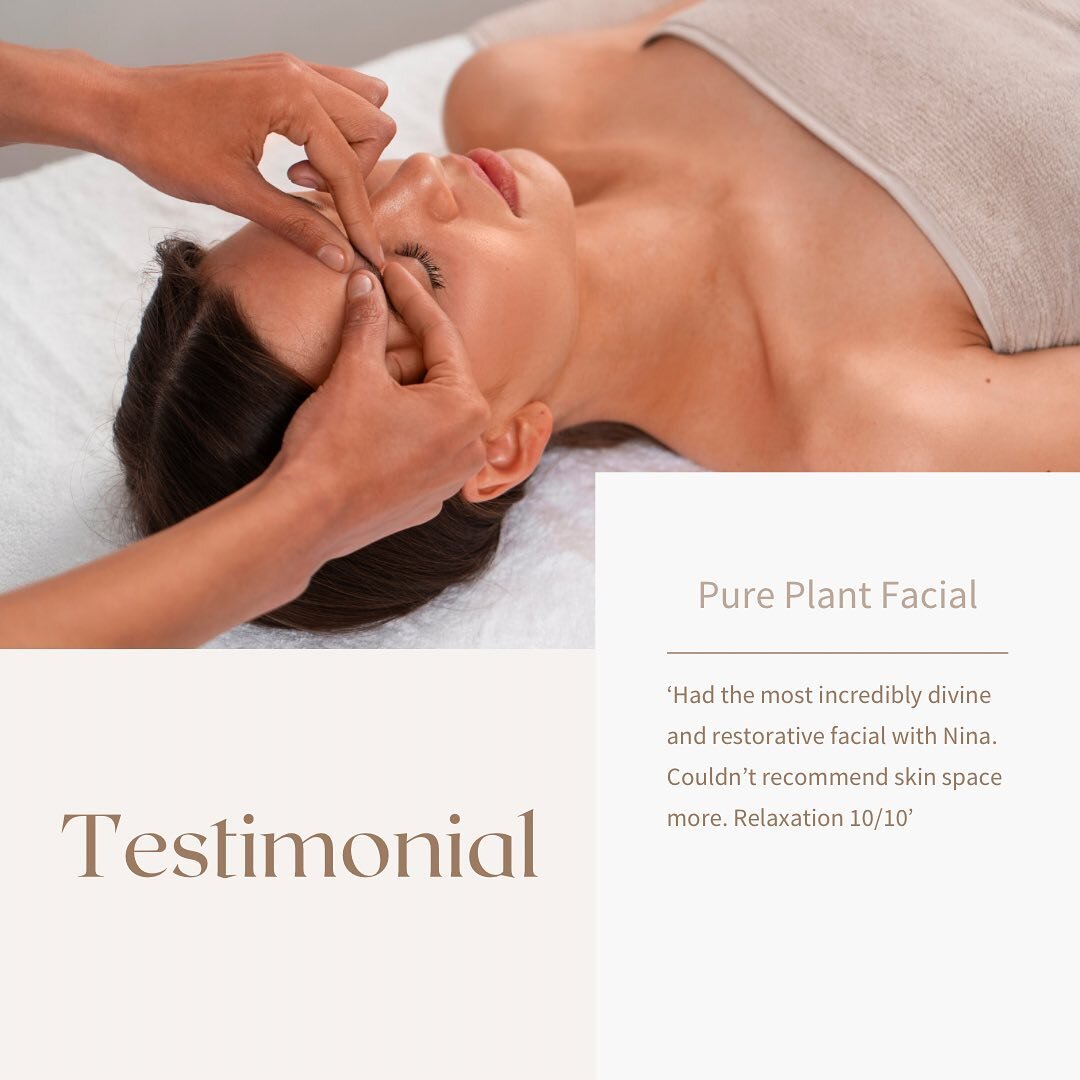 Thank you🥰

More than just a facial, this multi-layered therapy is a fabulous way to let go, find deep relaxation whilst your energy and spirit are restored. Advanced facial massage therapy techniques are used to soften fascia, relieve facial tensio