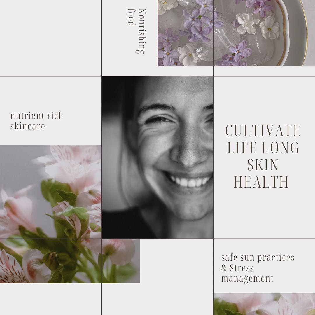 Life long skin health and radiance comes from daily practice and lifestyle choices, not a quick fix. 
Your practice can be weaved into your day and becomes a gentle way to experience grounding, self nurturing and joy. 

Nourishing your skin from the 