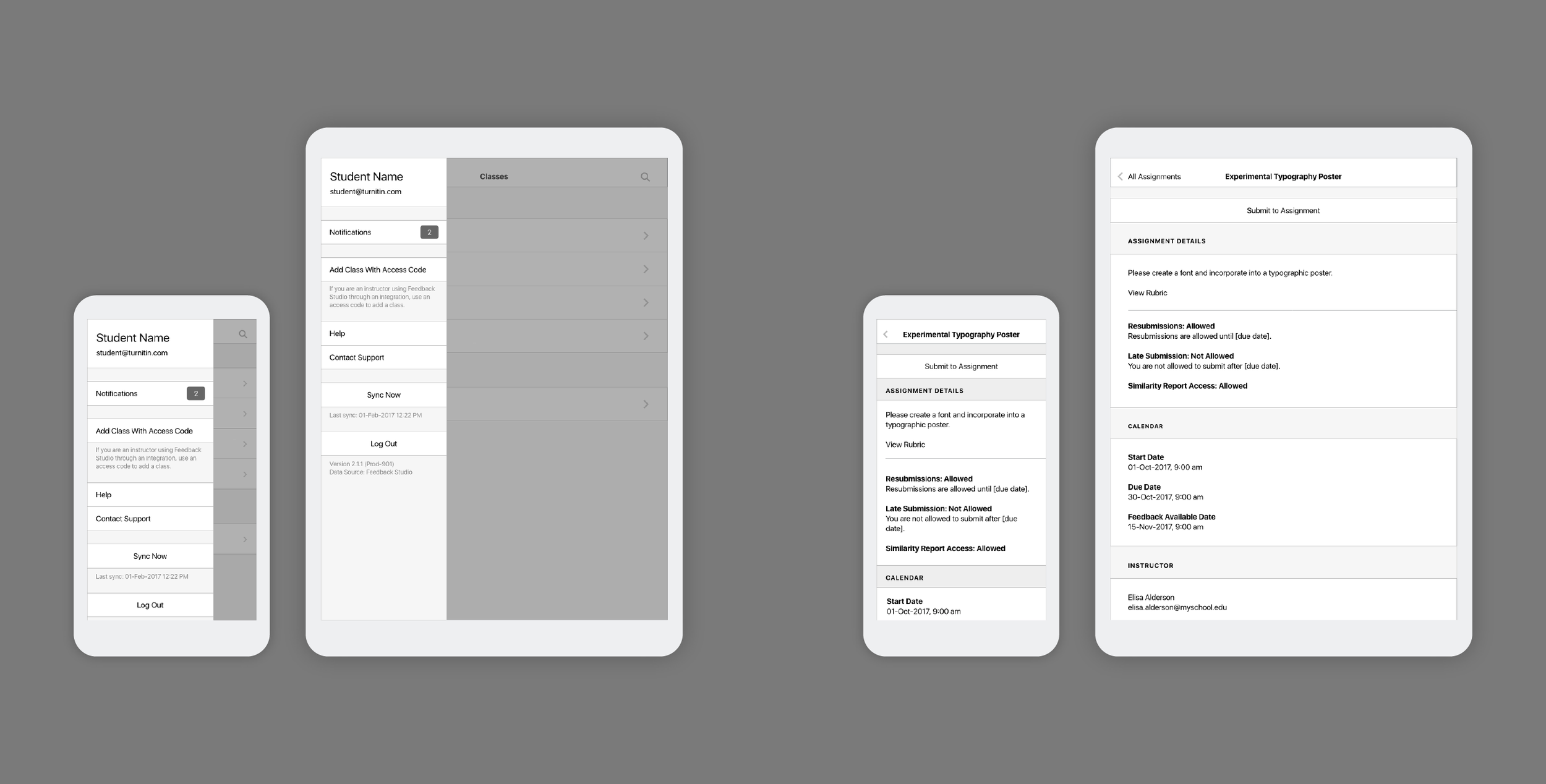 As we got deeper into the design, we transitioned from sketches to wireframes.