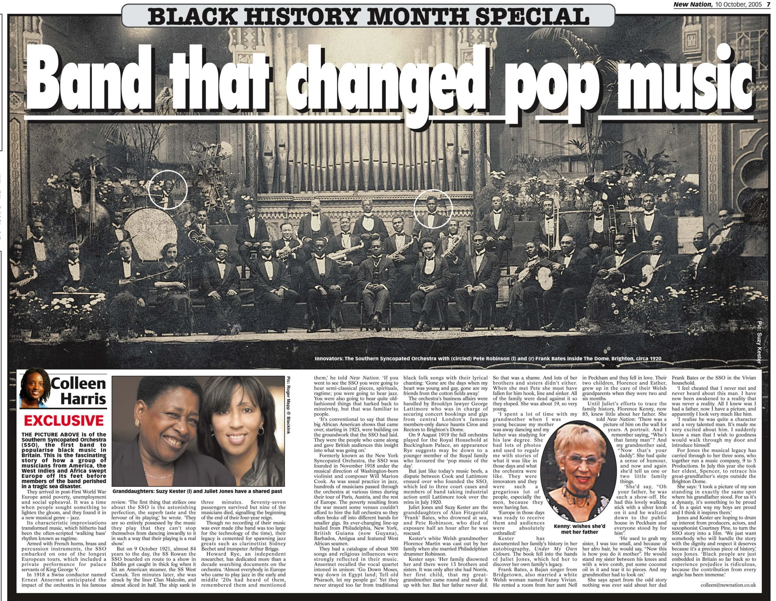 Southern Syncopated Orchestra: Interview with Granddaughters