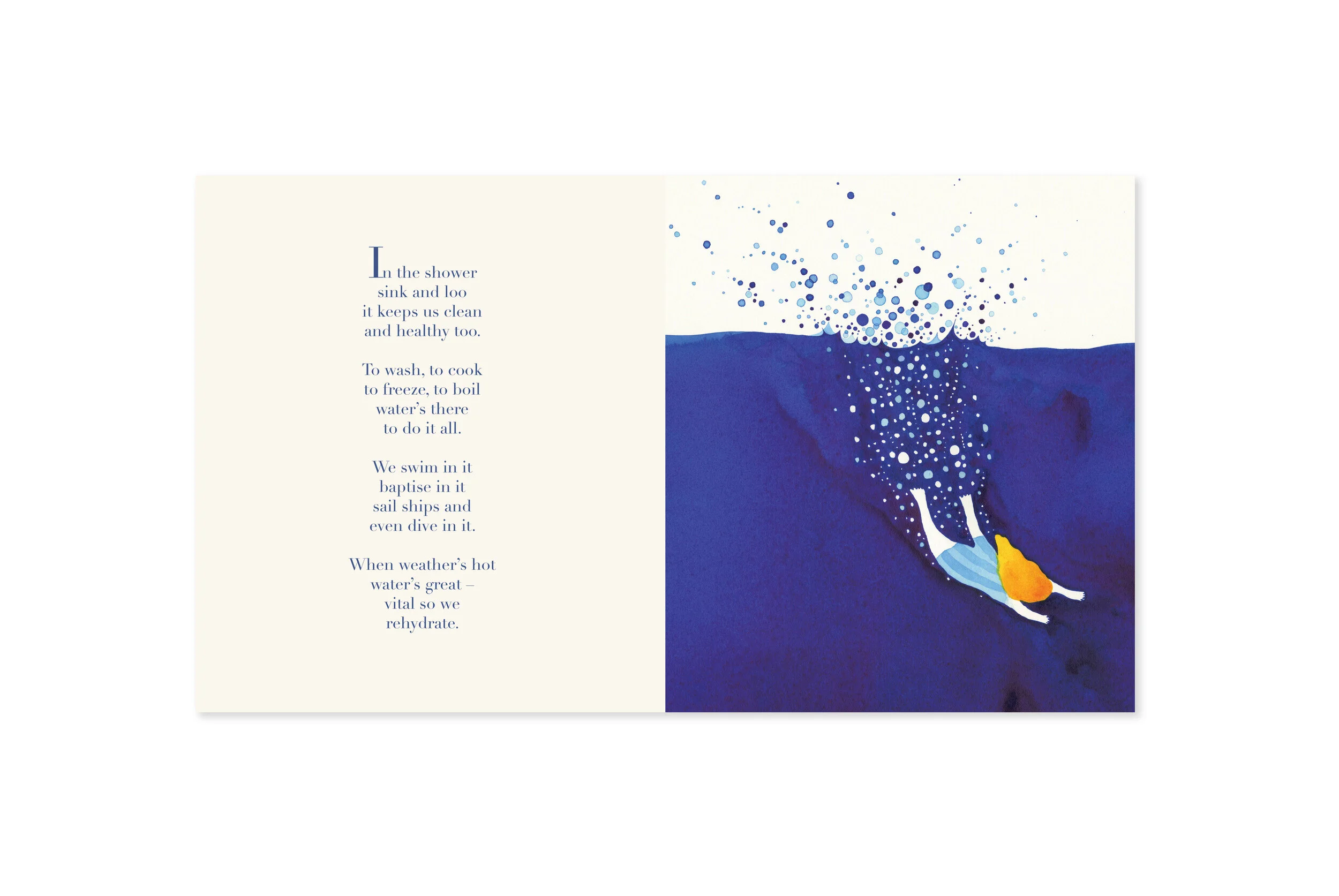 Once Upon A Raindrop, Caterpillar Books 2018