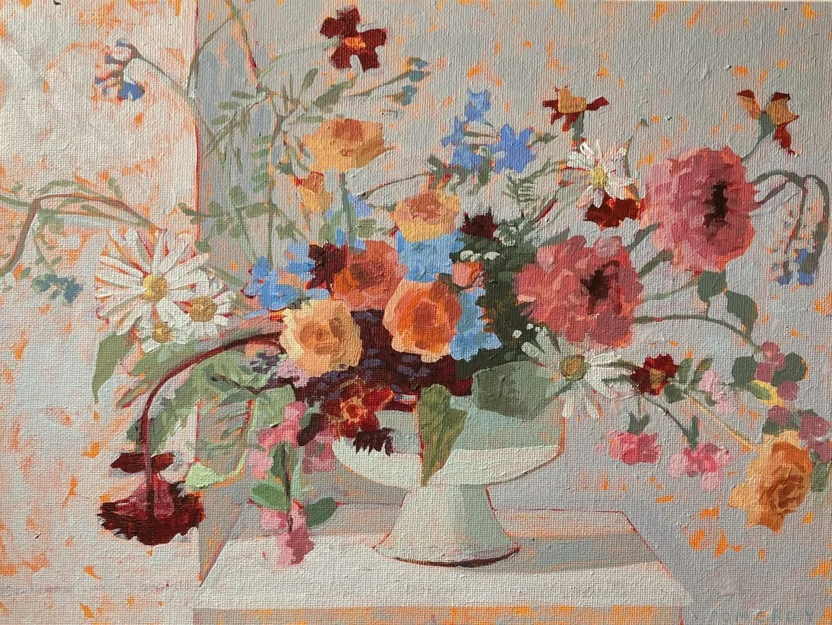 SUMMER AFTERNOON BLOOMS_12X9_ACRYLIC ON CANVAS BOARD_HAYLEY_2-2026.jpeg