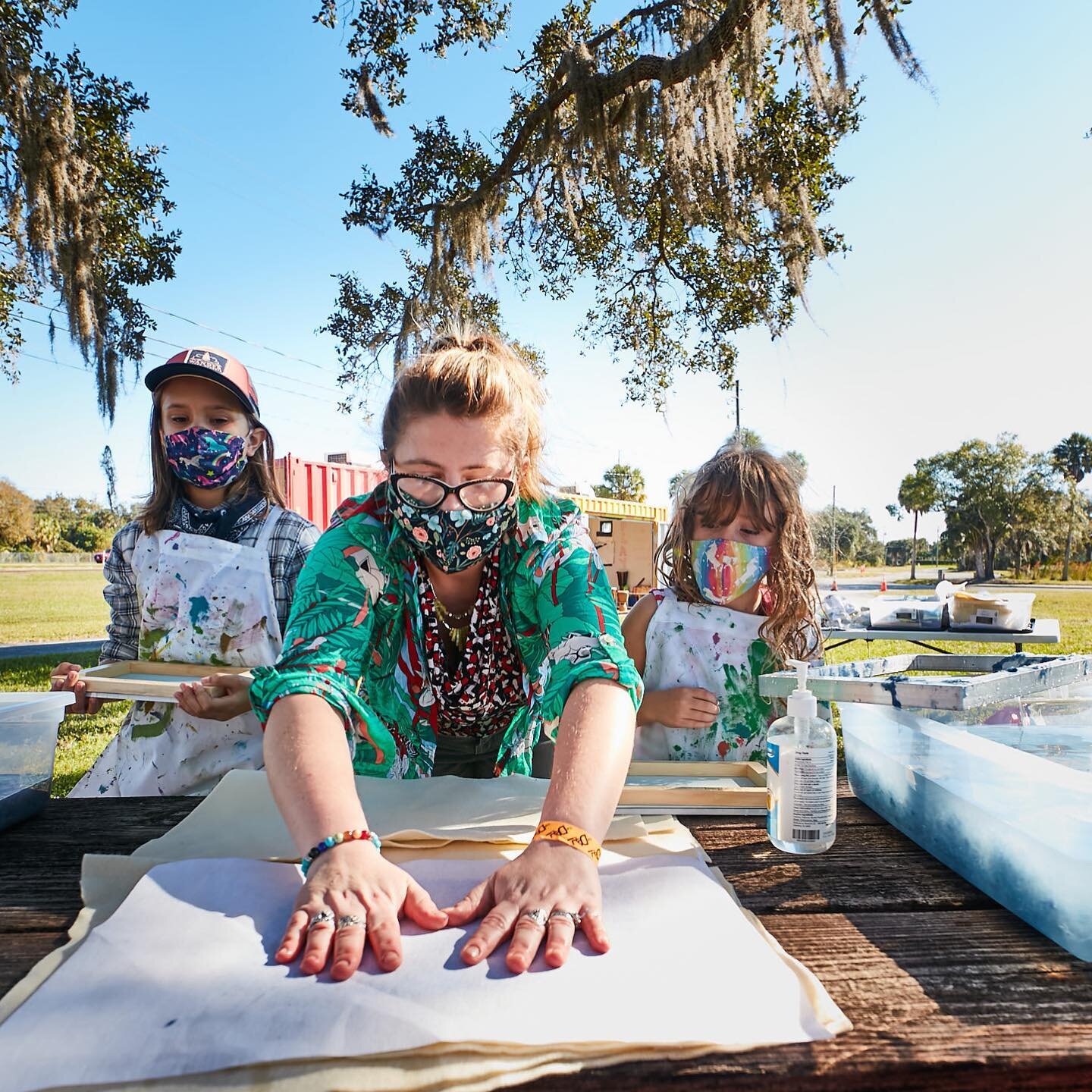 We are so grateful for these times spent together outdoors! 🌤🌳 Did you visit SPACEcraft in one of Pinellas County&rsquo;s parks? If so, our team would like to hear from you! 

Our short, anonymous survey (linked in the bio and below) offers a place