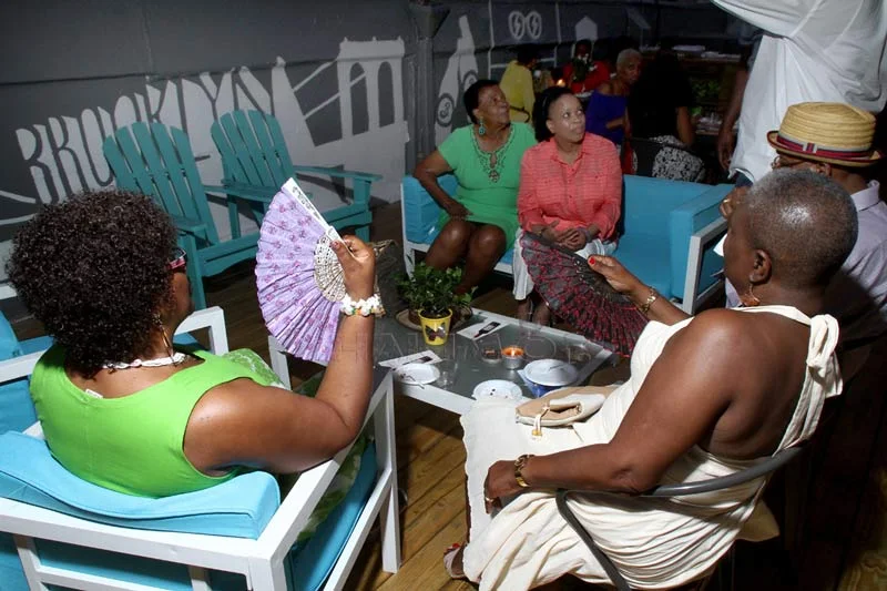 Guests at Third Tuesday CAFE Fashion Culture Salon.