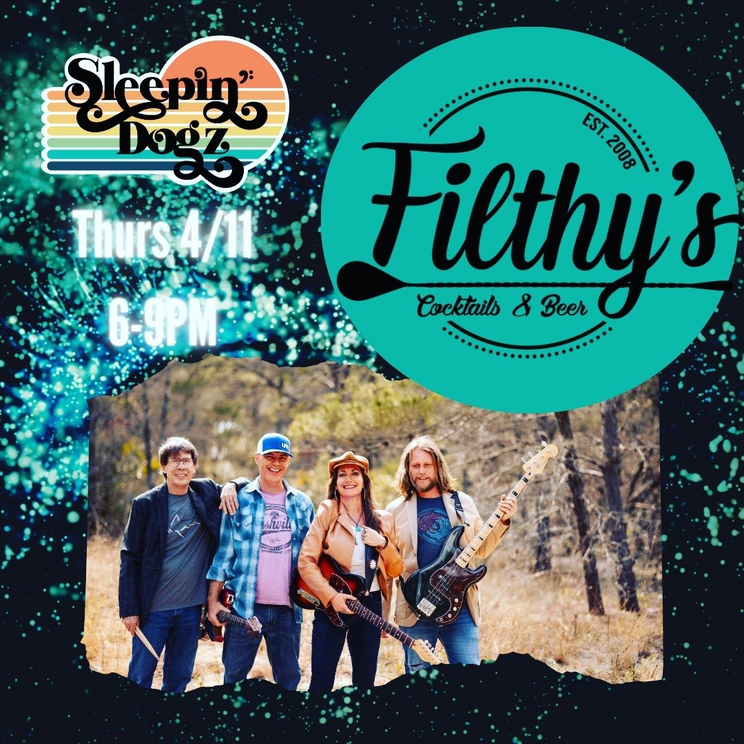 Let's pregame your weekend tonight at @drinkatfilthys Filthy's Fine Cocktails &amp; Beer! 6-9PM
 #sleepindogz #drinkatfilthys #supportoriginalmusic #supportlivemusicvenues #verobeachflorida #floridabands #verobeachmusic