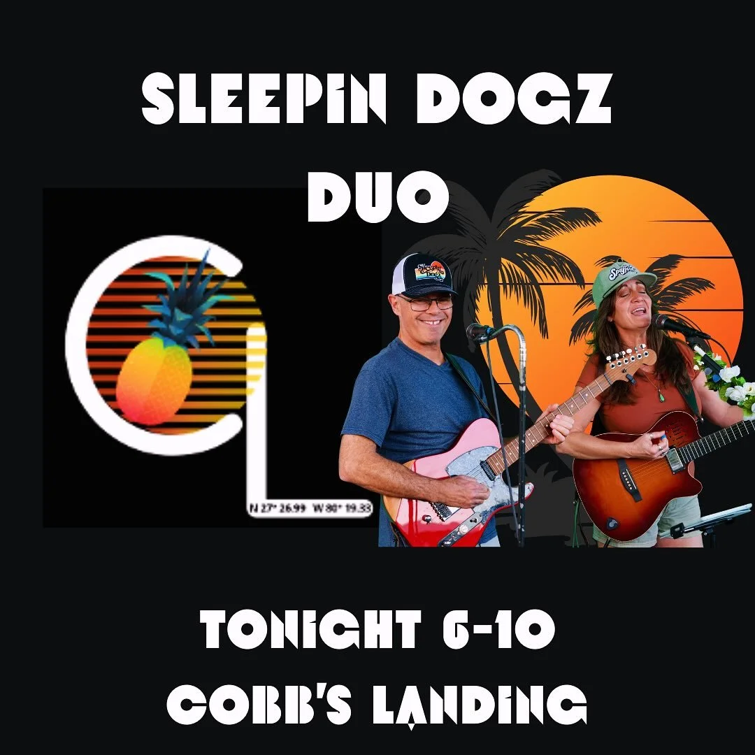 Dogz Duo will be at @cobbslanding tonight from 6-10!
