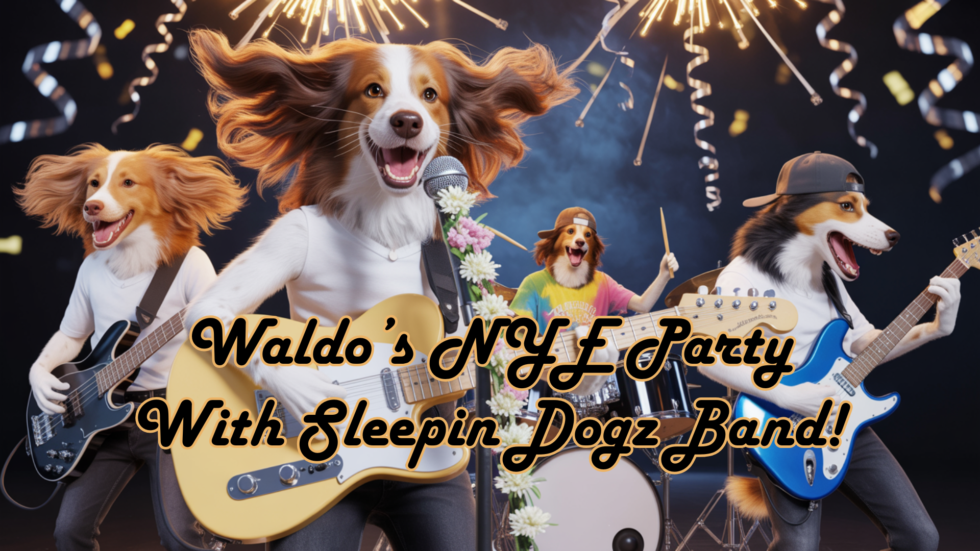 Sleepin Dogz Band at Waldo's NYE Bash!