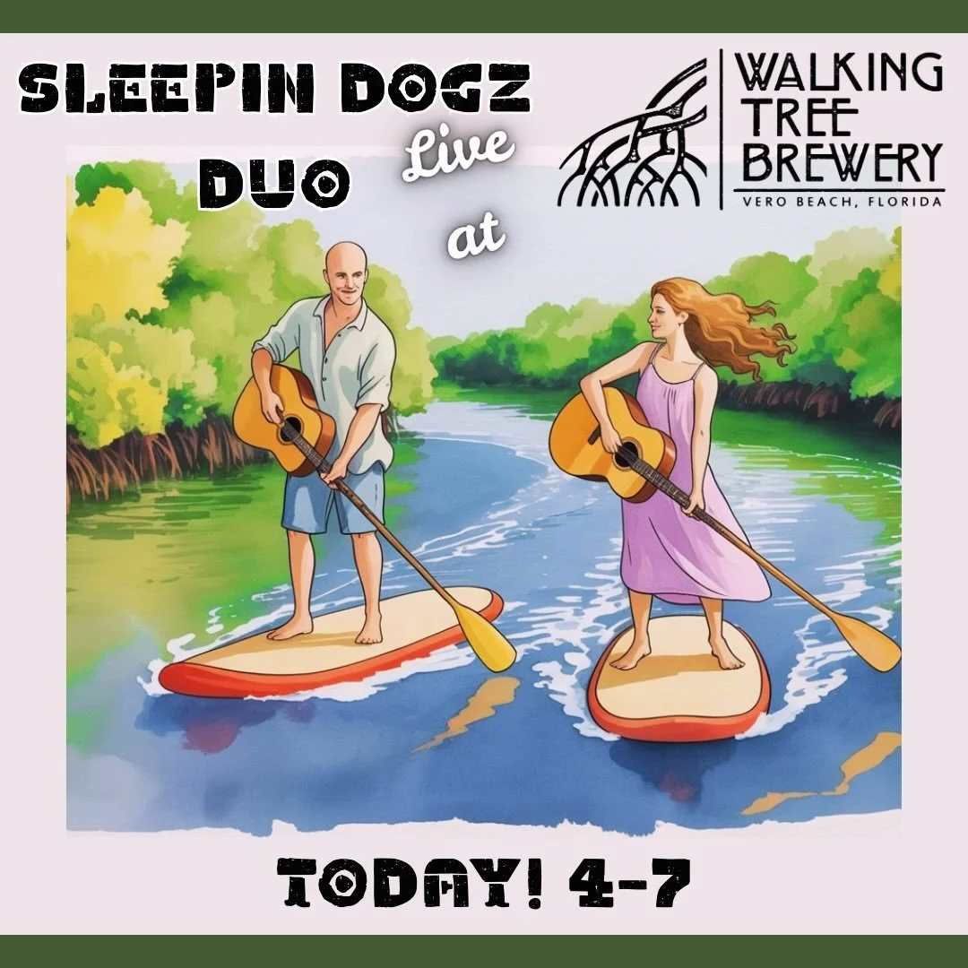 Looking forward to playing at @walkingtreebrewery today! 4-7
#sleepindogz #sleepindogzduo #walkingtreebrewery #livemusic #craftbrew