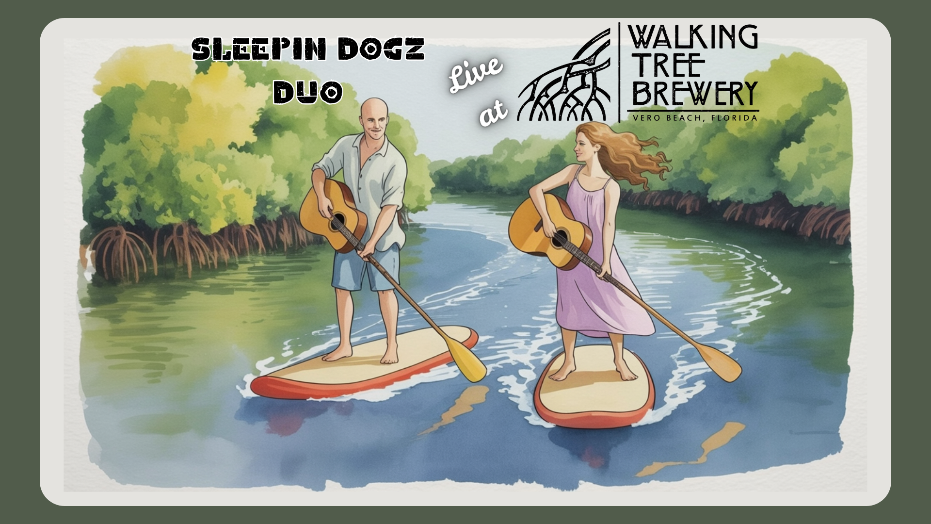 Sleepin Dogz Duo at Walking Tree Brewery
