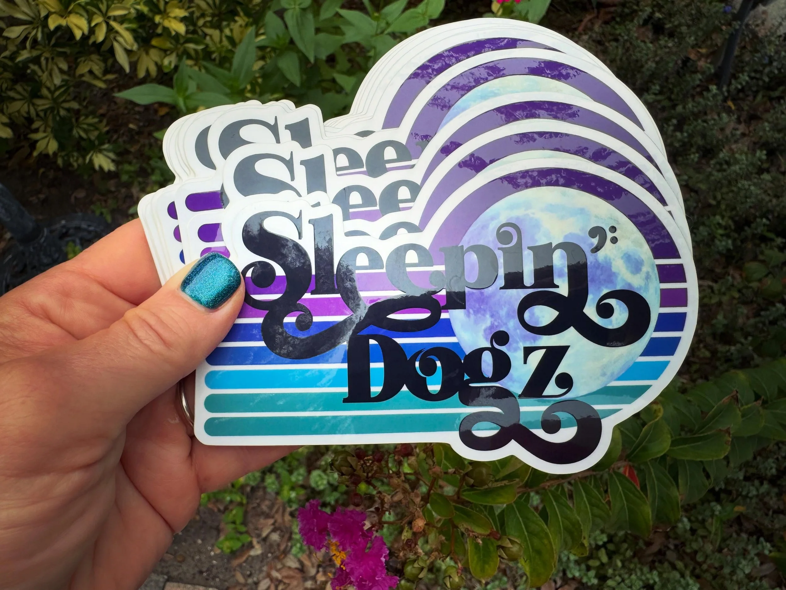 Fresh new slaps hot off the press! Pick yours up at the any show! 
@stickerappinspo