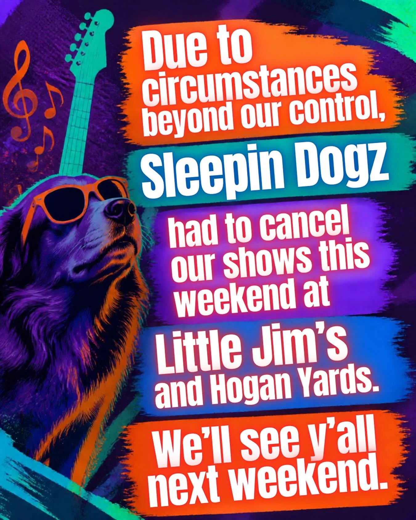 Sorry, folks. 🤓 
#sleepindogz #sleepindogzduo #littlejimsbaitandtackle #hoganyards
