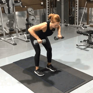 Bent over Dumbbell Row