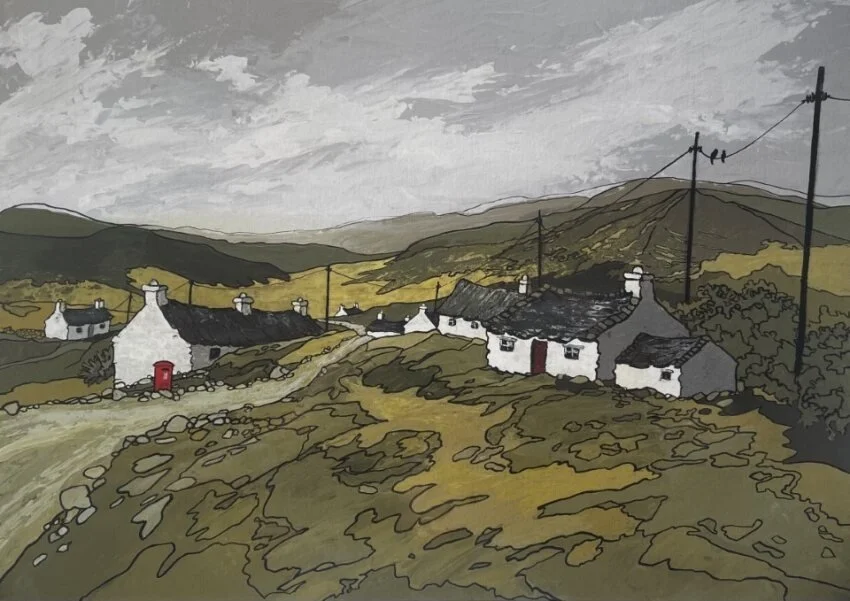 Print - Golden Valley by Joy Saunders