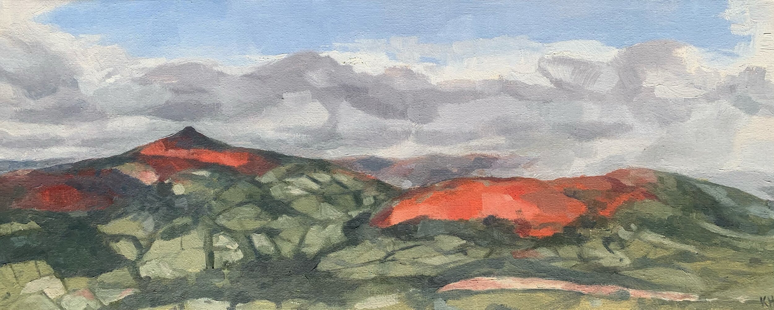 Painting - View from The Skirrid
