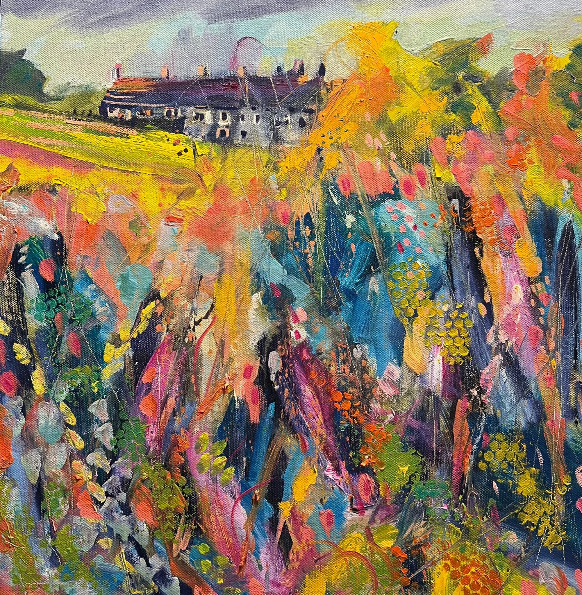 Painting - Coastal Cottages by Sue McDonagh