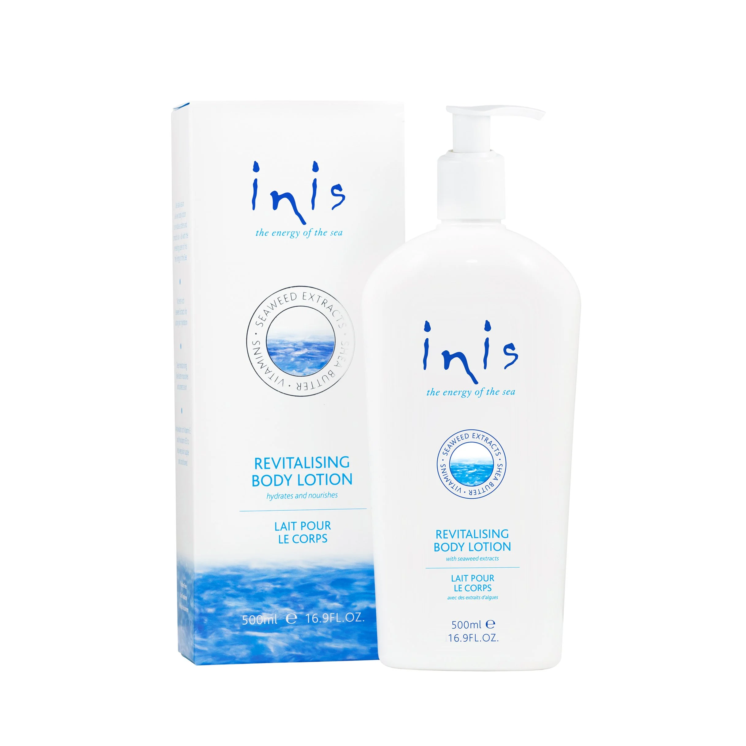 inis - Revitalising Body lotion pump bottle 500ml