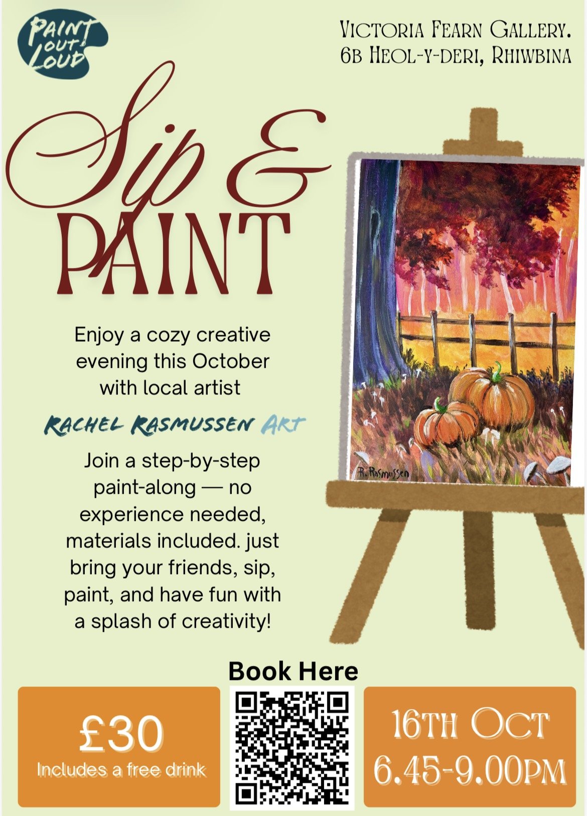 Sip and Paint with Rachel Rasmussen