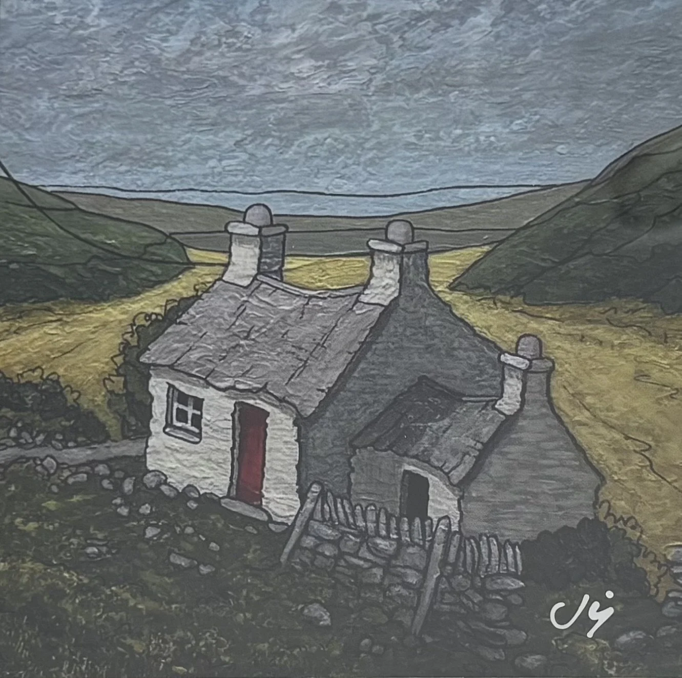 Print - Hideaway  by Joy Saunders