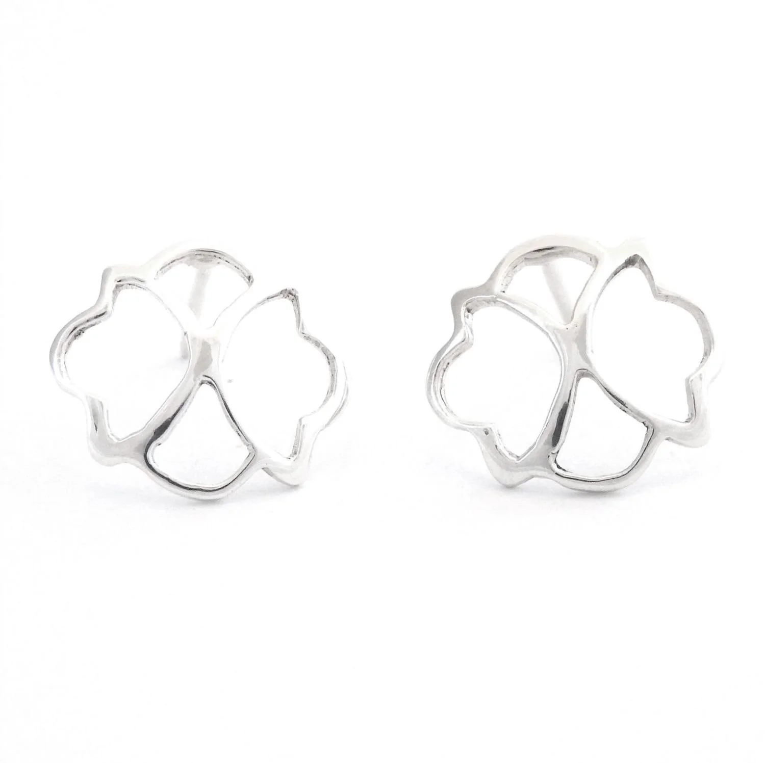 Earrings - Fretwork circle by Wendy Nutt