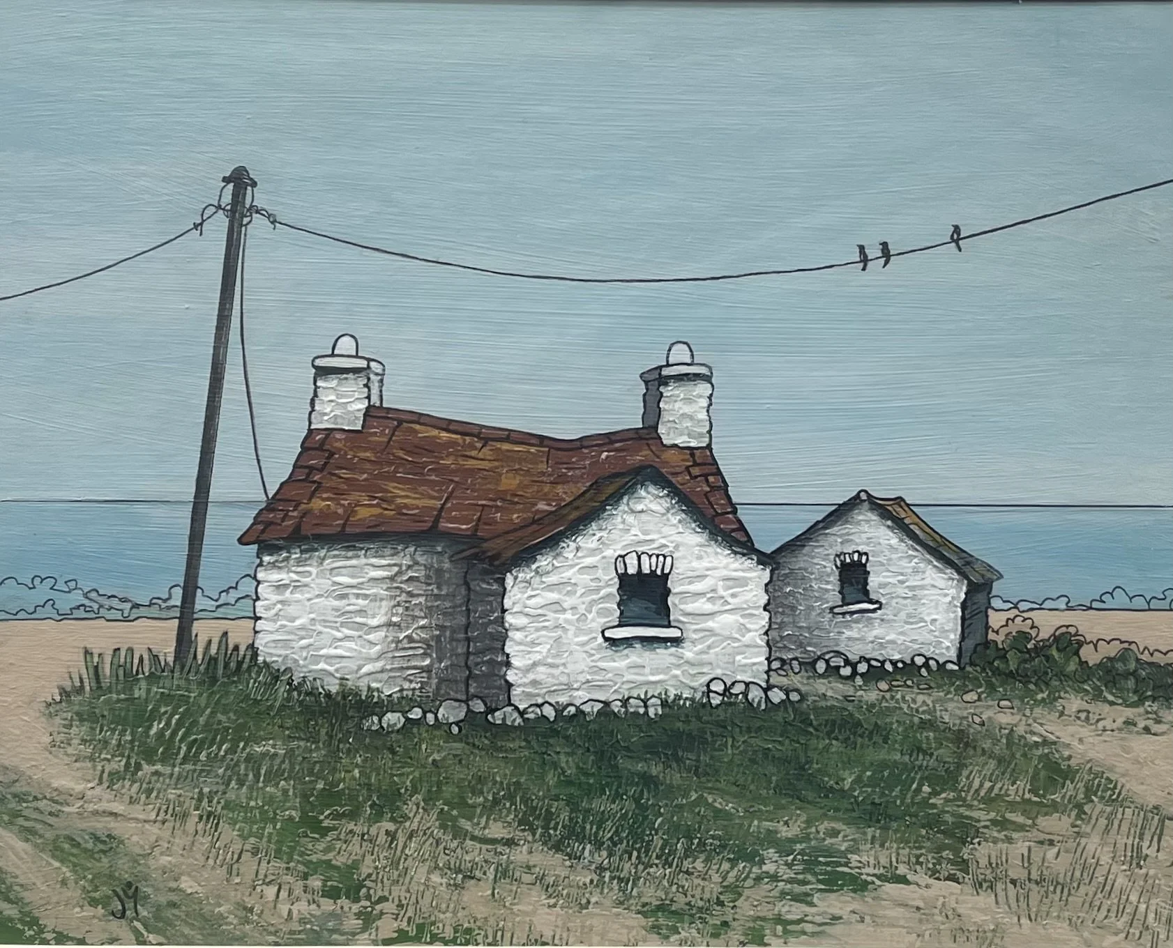 Print - Dune Escape medium by Joy Saunders