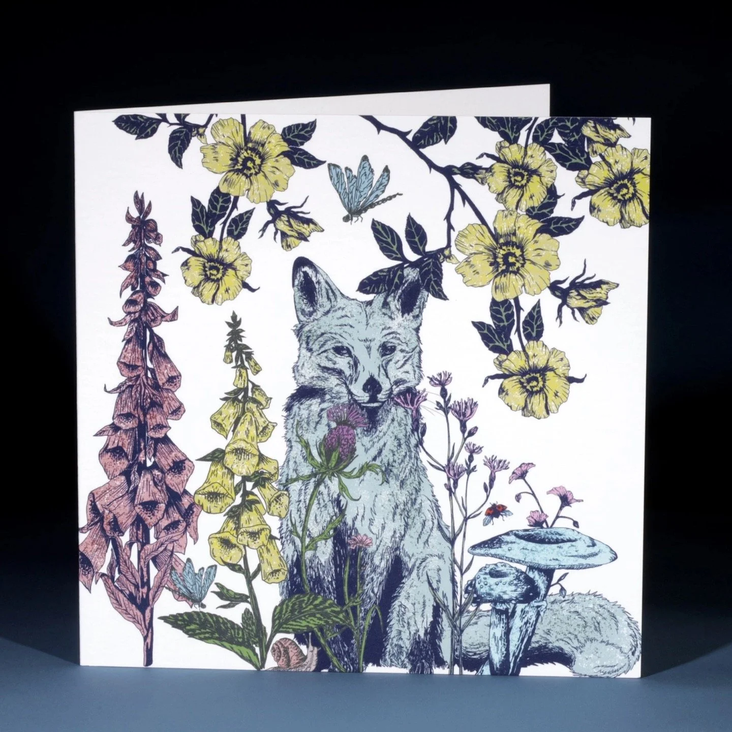 Art card - Hedgerow Fox