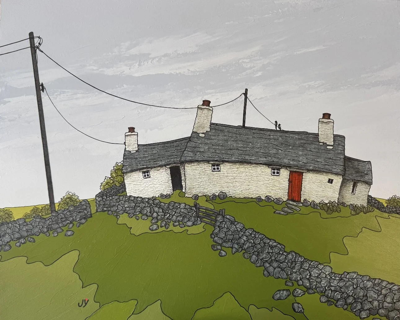 Print - Hiding Place by Joy Saunders