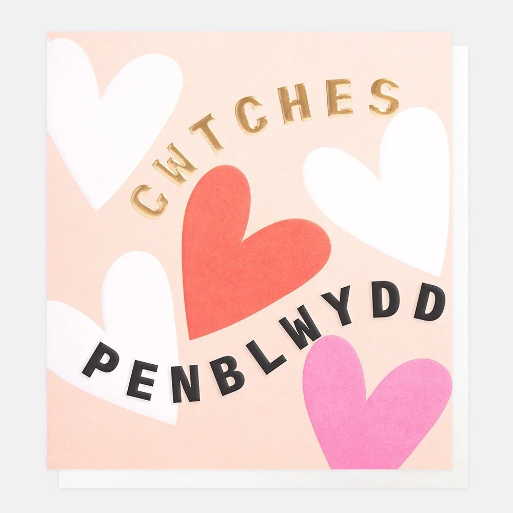 Card - Cwtches penblwydd
