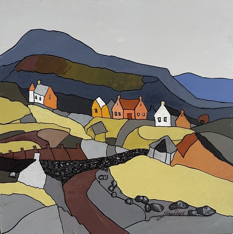 Painting - My Ferndale by Joy Saunders