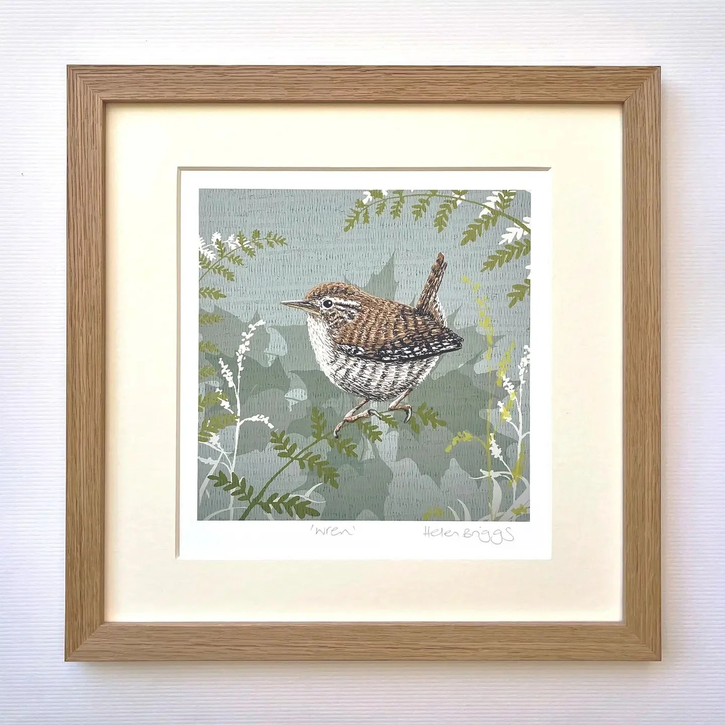 Print - Wren by Helen Briggs