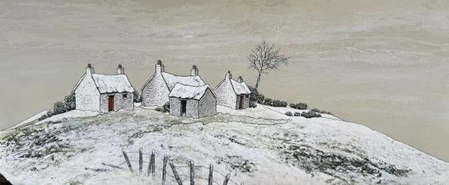 Print - Snow Whisper by Joy Saunders