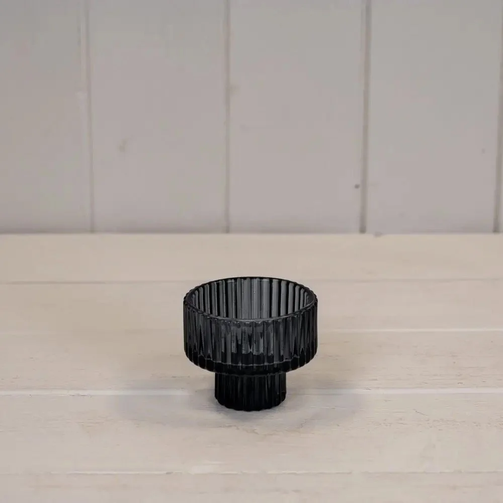 Candle Holder - Cool Grey