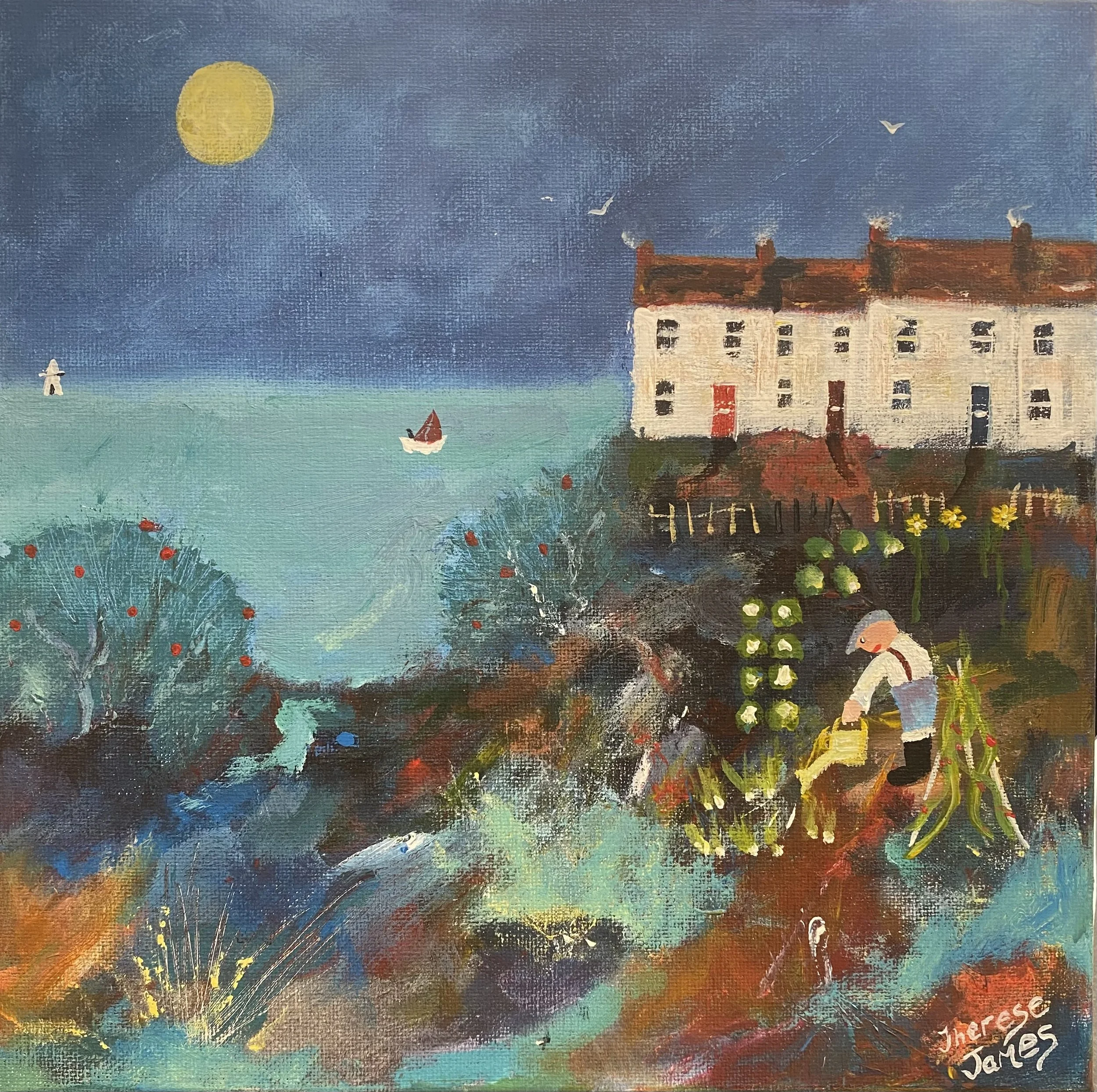 Painting - To everything there is a season by Therese James