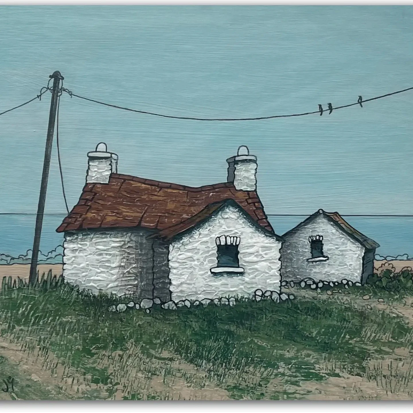 Art card - Dune Escape by Joy Saunders