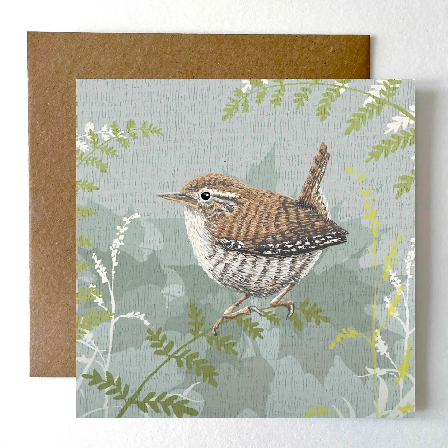 Art card - Wren by Helen Briggs