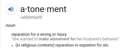 Atonement 