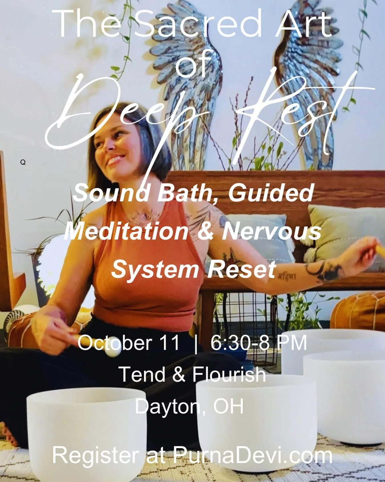 DEEP REST SOUND BATH WITH PURNA DEVI
