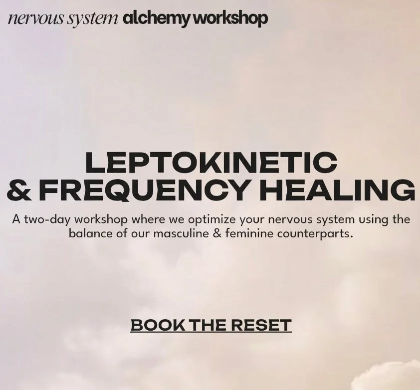 nervous system alchemy workshop - 2 days