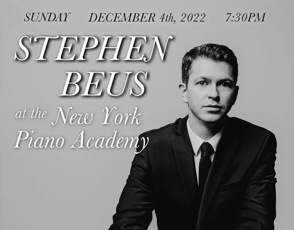 Stephen Beus Solo Recital