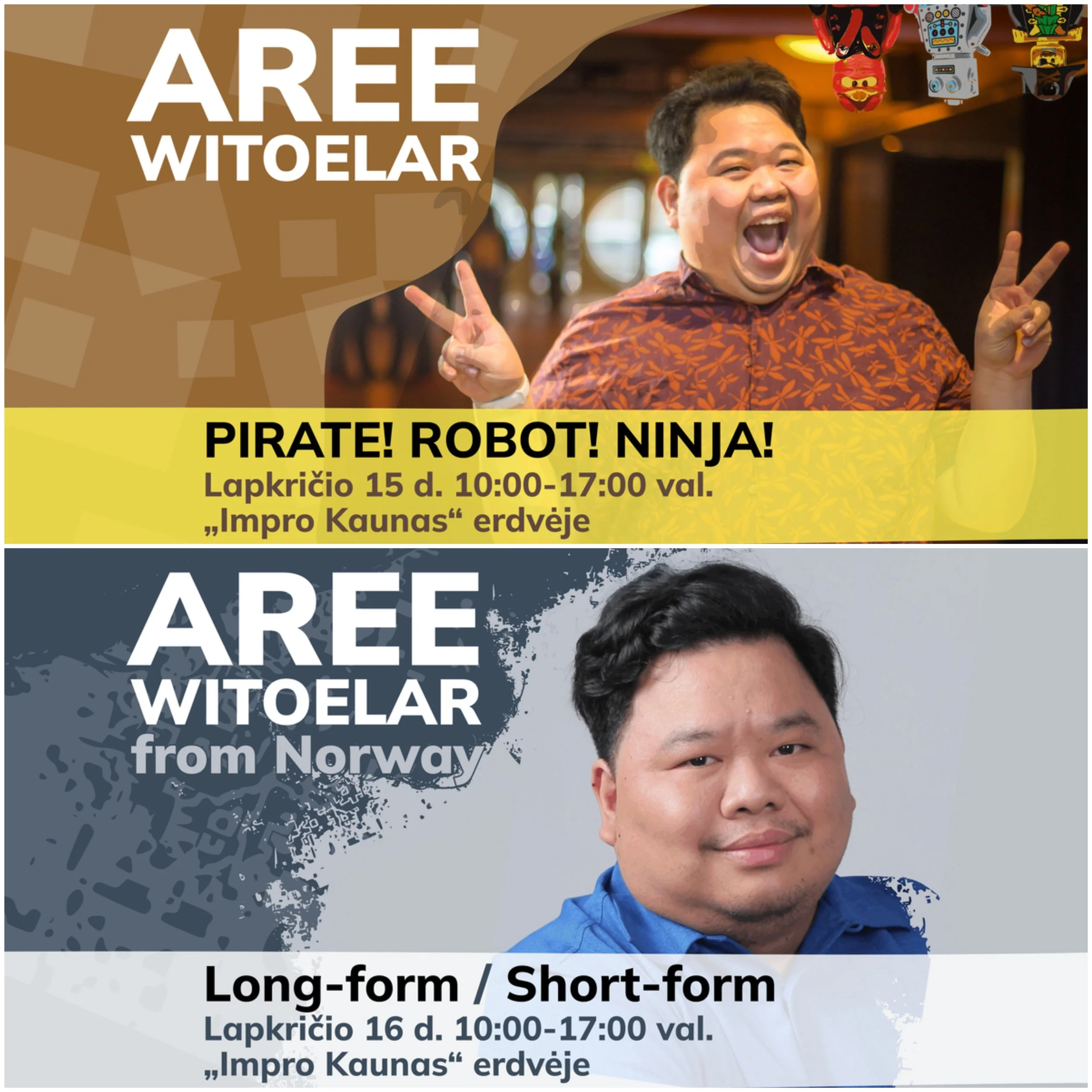 Impro Kaunas weekend intensive