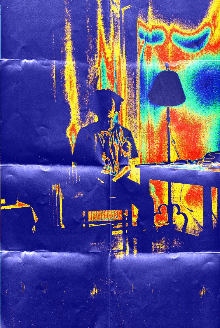 Folded irredescence dark room.jpg